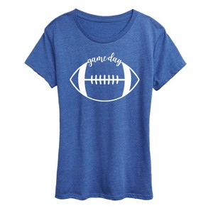 Women's - Instant Message - Game Day Football Short Sleeve Graphic T-Shirt - 1 of 4