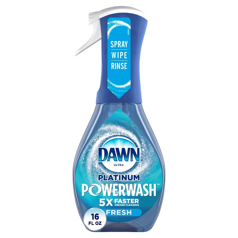 Dawn Fresh Scent Platinum Powerwash Dishwashing Liquid Dish Soap Spray - 16oz, 1 of 25