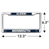 Monmouth University Alumni Logo Full Size Standard License Plate Metal Frame - 4 of 4