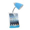Creekwood Home Sleek Essentials 18.5" Flexible Coordinating Desk Lamp with USB Port and Storage - 3 of 4