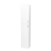 TIRAMISUBEST White Freestanding Cabinet with 2 Doors - Kitchen Storage Unit with Fixed Shelves for Organized Pantry or Dining Room - 3 of 4