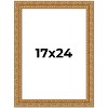 PosterPalooza | Contemporary Gold Picture Frame - UV Acrylic, Foam Board Backing, Hanging Hardware - 2 of 4