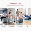 Premium Stability Exercise Ball – 45–75 cm - Sunny Health & Fitness - 2 of 4