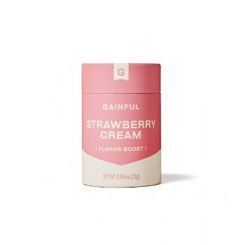 Gainful Protein Powder Flavor Boost - Strawberry Cream - 0.88oz