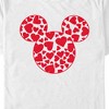 Men's Mickey & Friends Mickey and Friends Heart Silhouette T-Shirt - 2 of 4