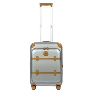 Bric's Bellagio 2.0 21" w/Pocket 4-Wheel Carry-On Luggage Silver - 1 of 4