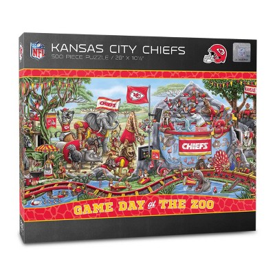 Nfl Carolina Panthers Game Day At The Zoo 500pc Puzzle : Target