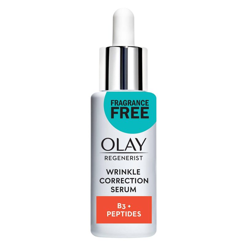 Olay Wrinkle Correction Serum - Vitamin B3 + Collagen Peptides - 1.3 fl oz, 1 of 10