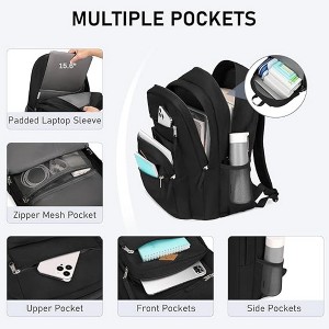 Acoinel 15.6 inch Large Backpack for School - 1 of 4
