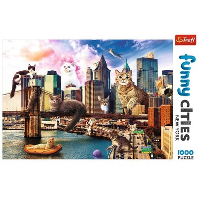 Trefl Funny Dogs Faces Jigsaw Puzzle - 1000pc
