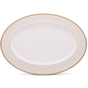 Noritake Noble Pearl Large Oval Serving Platter - 1 of 3