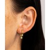 14K Gold Plated Huggie Hoop Earrings: Hypoallergenic Dainty Minimalist Design - 4 of 4