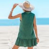 Women's Breezy Beach Button-Down Dress - Cupshe - 4 of 4