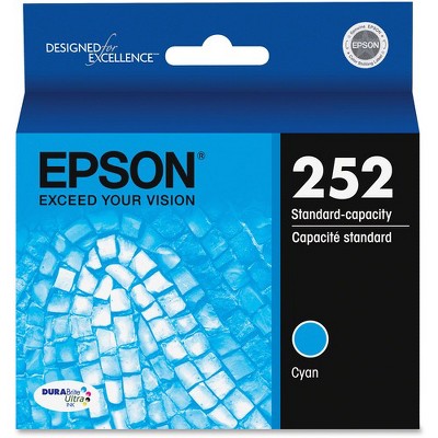 Epson DURABrite Ultra T252220 Original Ink Cartridge - Inkjet - Cyan - 1 Each