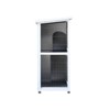 SEVOBAL Rabbit Hutch Outdoor, 2 Story Rabbit Cage Indoor with Run, Bunny Cage with 2 Removable No ,Leak Trays, White(41"*19.7"*40.55") - 3 of 4