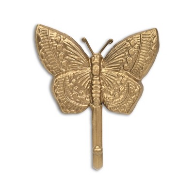 Cheung's Mythra Golden Butterfly Cast Iron Wall Hook