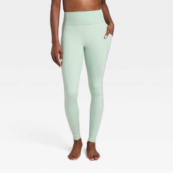All In Motion Women's XS Green Everyday Soft Ultra High-Rise Bootcut  Leggings