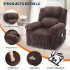 Power Lift Recliner Chair - Heat and Massage, Electric Lift Plush Recliner with Soft Padded Seat, Back Support & Armrests, Designed for The Elderly - 4 of 4