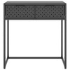 vidaXL Console Table Entryway Table Hall Narrow Side Table with Drawer Steel - 3 of 4