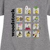 - Peanuts - Woodstock Months Graphic Short Sleeve Fleece Dress - 2 of 4
