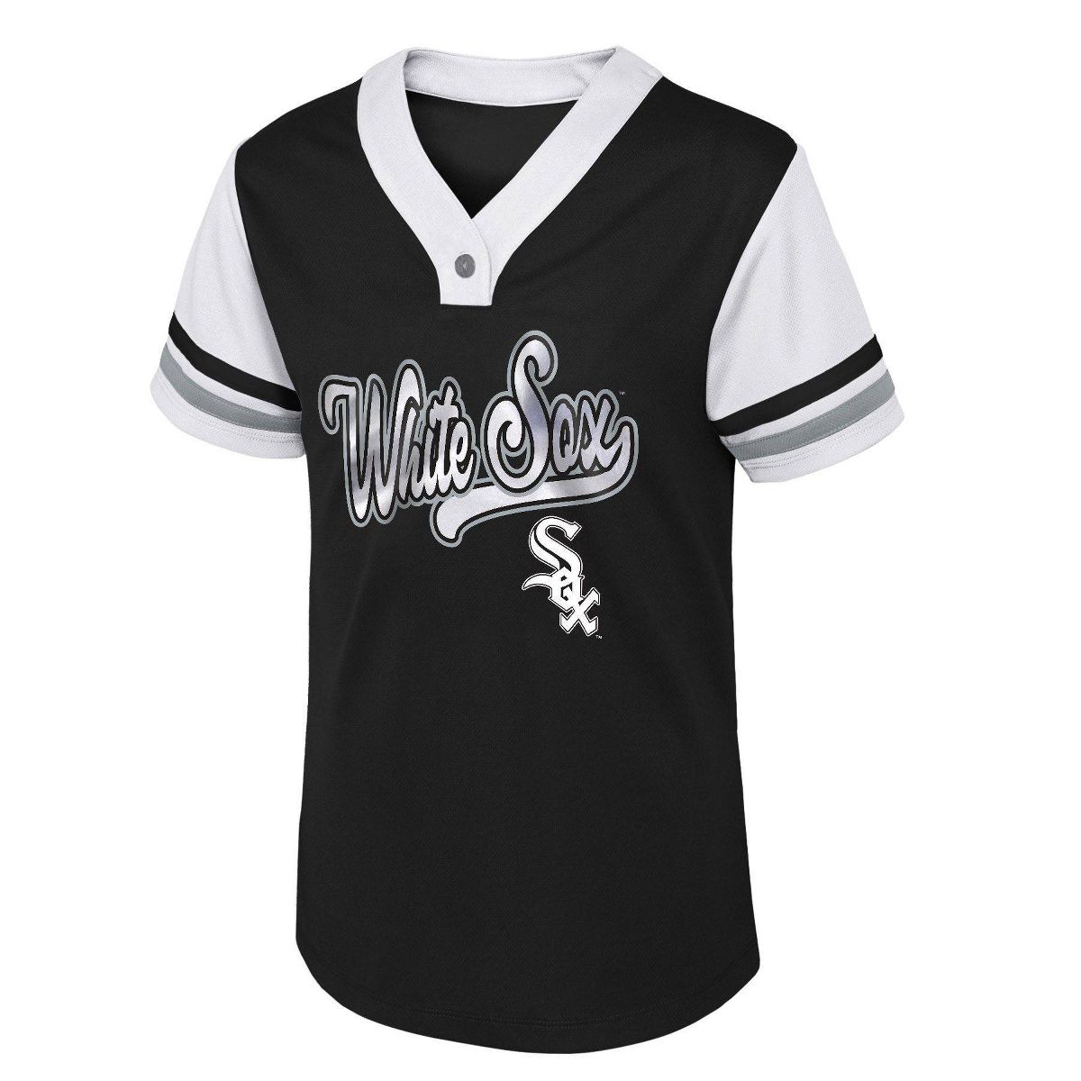 MLB Chicago White Sox Girls' White Jersey - thumbnail 2
