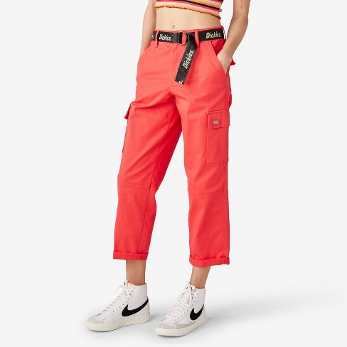 Women's Relaxed Fit Cropped Cargo Pants