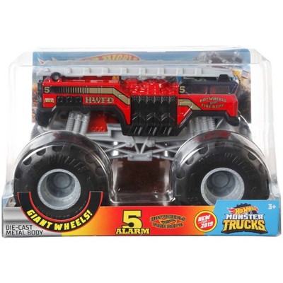 hot wheels monster fire truck