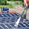 Coucheta Outdoor Rug, Reversible Plastic Camping Rugs, Large Waterproof Floor Mat and Rug for Outdoors, Outside Carpet for Rv, Deck, Camper, Picnic - 3 of 4