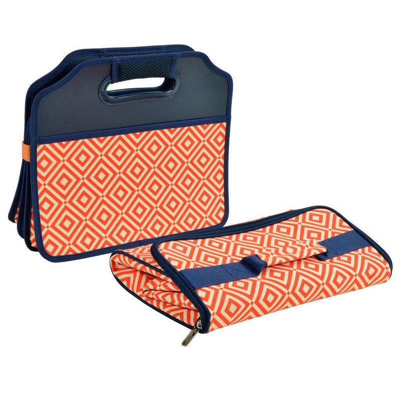 Picnic at Ascot Original Folding Trunk Organizer with Removable Cooler - Durable No Sag Design, 3 of 4