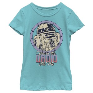 Girl's Star Wars Valentine's Day Droid for Me T-Shirt - 1 of 3