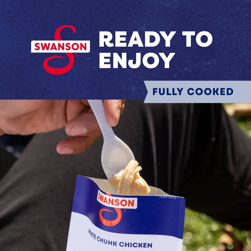 Swanson Original White Chunk Chicken Ready to Eat Fully Cooked - 2.6oz, 6 of 15