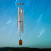 Woodstock Chimes Signature Collection, Magical Mystery Chimes, 55'' Space Odyssey Silver Wind Chime MMSO - image 2 of 4