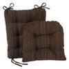 Gripper Polar Non Slip Chenille Jumbo Rocking Chair Cushion Set Include Seat and Cushion - 3 of 4