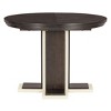 YOOCOZZ Solid Wood Extendable Round Dining Table with Double Layer Design, 42''-58'' - 3 of 4