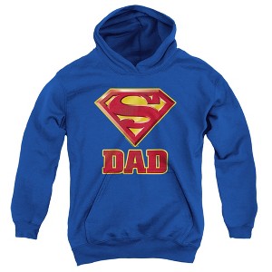 Boys’ Superman Super Dad Hooded Sweatshirt - 1 of 4