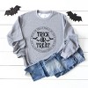 Simply Sage Market Trick Or Treat Circle Sweatshirt - 3 of 4
