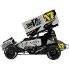 Winged Sprint Car #17 Cory Eliason "Devil Race Karts" Monte Motorsports (2025) 1/18 Diecast Model Car by ACME - 3 of 4
