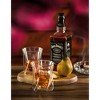 JoyJolt Lacey Whiskey Double Wall Glasses - Set of 2 Insulated Whiskey Glass - 10-Ounces. - 4 of 4