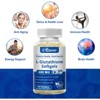 Alliwise L-Glutathione 400mg Softgels, Antioxidants & Immune Support, 60ct - 3 of 4