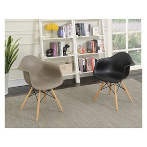 24/7 Shop At Home Harlan Contemporary Accent Chair - 1 of 3