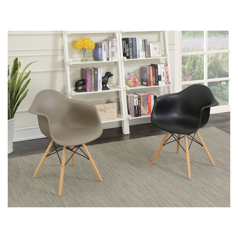 Harlan Contemporary Accent Chair - HOMES: Inside + Out, 3 of 5