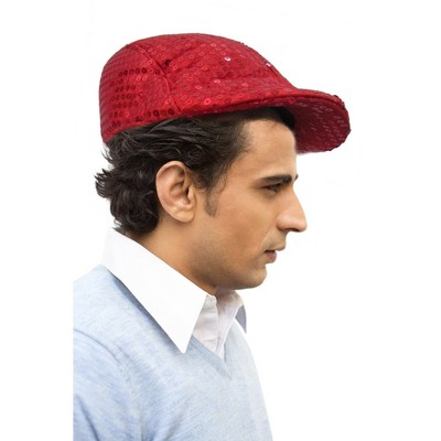 Red 2024 cabbie hat