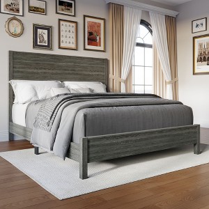 ChaletPosh Wooden Bed - 1 of 4