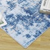 Area Rugs, Modern Abstract Living Room Rug, Low Pile Non Slip Stain Resistant Carpet for Bedroom, Dining Room, Home Office - 4 of 4