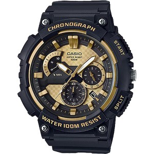 Casio Men's Chronograph Sport Watch with Gold Dial - MCW-200H-9AV - 1 of 2