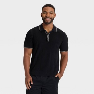 Men's Short Sleeve Polo Sweater - Goodfellow & Co™ - 1 of 3
