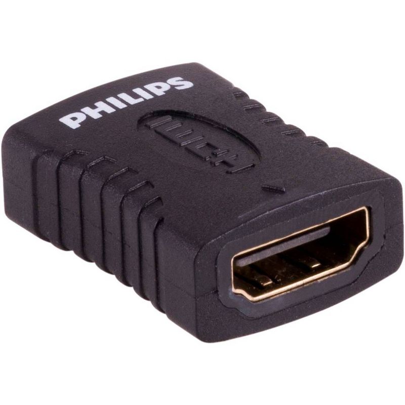 Philips HDMI Cable Extension Adapter, Full HD 1080P &#38; 4K - Black, 6 of 8