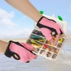 Unique Bargains Breathable Sun Protection Non-Slip Outdoor Fishing Gloves 1 Pair - 4 of 4