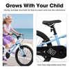Whisen Kids' 18-Inch Bike Toy Gift with Removable Training Wheels, Coaster Foot Brake, V-Brake, Enclosed Chain Guard, Ages 3-5 - 3 of 4