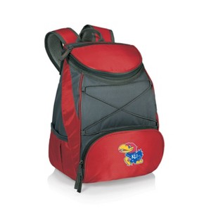 NCAA Kansas Jayhawks PTX Backpack Cooler - Red - 1 of 3